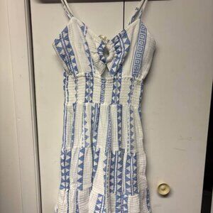 Worn once & dry cleaned. Ocean drive dress size medium adjustable straps